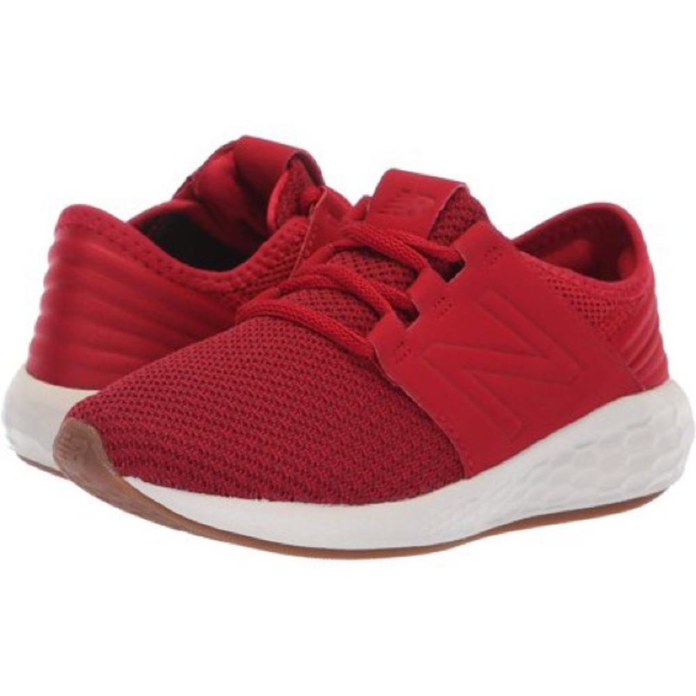 New Balance Boys' Cruz V2 Fresh Foam Running Shoe, Mercury red, SIZE 1